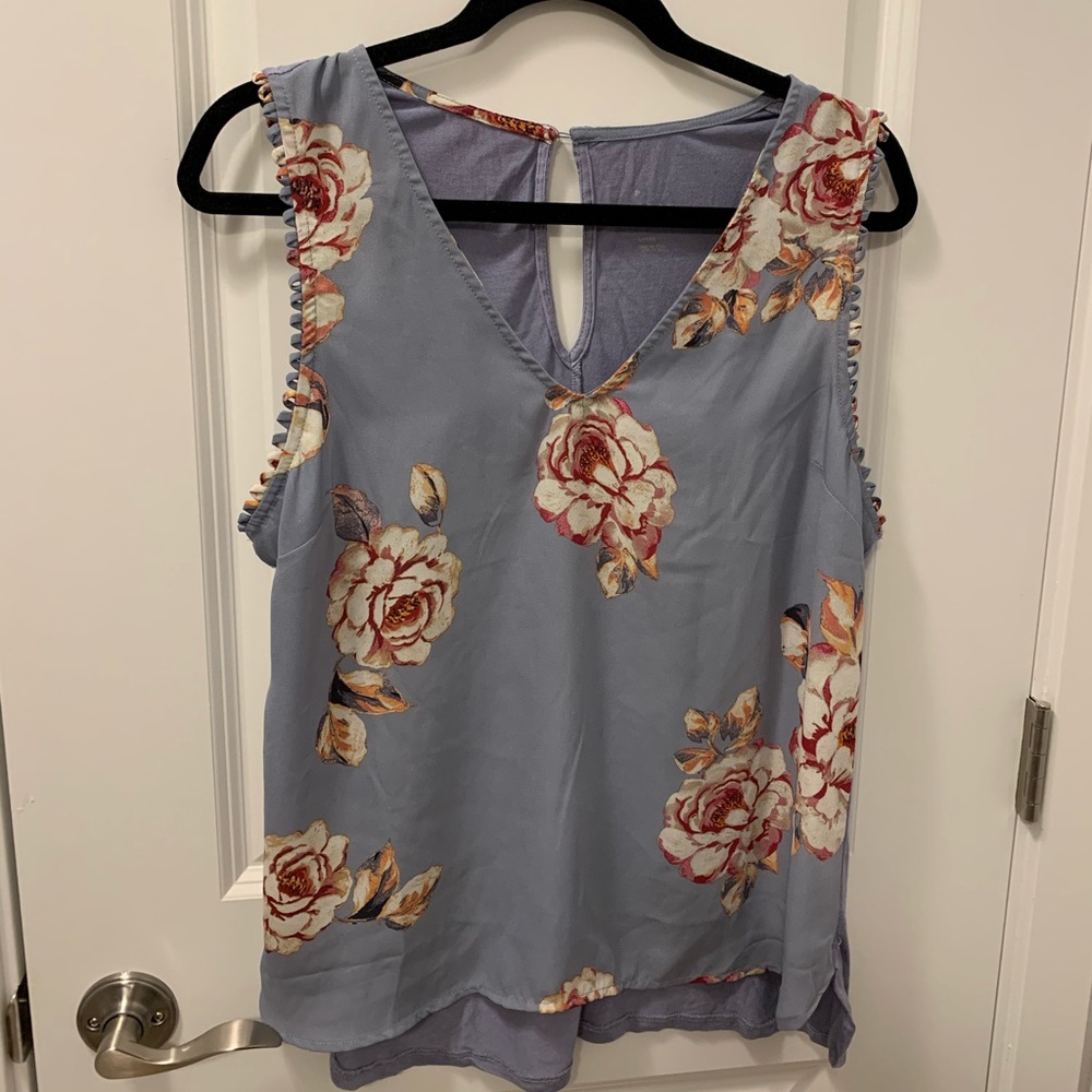 Floral dressy top
